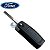 Kit Capa Carcaça Chave Canivete Ford New Ecosport 2013 2014 2015 2016 2 e 3 Botões +  Bateria + Mini Chave Phillips - Imagem 3