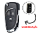 Capa Chave Canivete Chevrolet Gm Onix Cruze Tracker Montana + Mini Chave Phillips + Bateria CR032 - Imagem 3