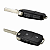 Capa Chave Canivete Vw Linha G6 Gol Fox Golf Jetta Up Voyage 2 e 3 Botões - Imagem 5