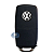 Capa Chave Canivete Vw Linha G6 Gol Fox Golf Jetta Up Voyage 2 e 3 Botões - Imagem 6