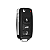 Capa Chave Canivete Vw Linha G6 Gol Fox Golf Jetta Up Voyage 2 e 3 Botões - Imagem 9
