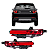 Lanterna Neblina Refletor Parachoque Discovery Sport Novo LD - Imagem 2
