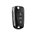 Kit Chave Canivete Capa Carcaça Cerato Sportage Soul 2010 a 2014 + Capa Silicone - Imagem 7