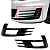 Moldura Farol De Milha Golf Mk7 Tsi Msi Gti 2014 A 2017 Par Novo - Imagem 5