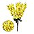 2 Buques De Pessegueiro Flor De Cerejeira Artificial Decoração - Imagem 4