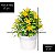 Kit Com 4 Vasos De Flores Artificiais Decorativas Grande - Imagem 2
