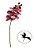 1 Orquidea Artificial Silicone 3d Haste Toque Real + Folha de Brinde - Imagem 10