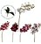 1 Orquidea Artificial Silicone 3d Haste Toque Real + Folha de Brinde - Imagem 1