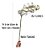 1 Orquidea Artificial Silicone 3d Haste Toque Real + Folha de Brinde - Imagem 7