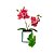 Mini Orquidea Silicone 3d Toque Real Para Decorações Sofisticadas Luxuosa - Imagem 6
