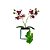 Mini Orquidea Silicone 3d Toque Real Para Decorações Sofisticadas Luxuosa - Imagem 3