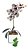 Arranjo Orquidea Artificial Silicone 3d Toque Real - Imagem 5