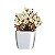 Mini Vasinho Decorativo Cerejeira Com Plantinha Artificial Para Decoração - Imagem 3