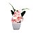 Arranjo Mini Orquidea Artificial Cetim Para Decoração de Casa, Casamento, Lembrancinhas - Imagem 5