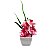 Arranjo Mini Orquidea Artificial Cetim Para Decoração de Casa, Casamento, Lembrancinhas - Imagem 6