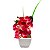 Arranjo Mini Orquidea Artificial Cetim Para Decoração de Casa, Casamento, Lembrancinhas - Imagem 7