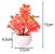 Kit Com 4 Vasos De Flores Artificiais Decorativas 10 Cm - Imagem 4