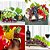 Kit 2 Frutas Artificiais Uvas Decorativas Decoração Cestas - Imagem 4