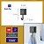 Kit Para Banheiro Com 4 Peças Em Aço Moderno E Resistente - Imagem 4
