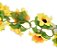 Pendente Corrente Girassol Artificial 4,80 Decoração Flores - Imagem 2