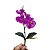 Haste de Orquidea Artificial Para Arranjo Sofisticado Cetim - Imagem 6