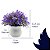 Kit 4 Arranjos Plantas Artificiais com Vasinhos Decorativos Decoração P Ambientes - Imagem 2