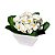 20 Arranjos Hortênsia c/ Vaso Decorativo Com Flores Artificiais Para Decoração de Sala, Quarto, Banheiro - Imagem 1