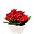 20 Arranjos Hortênsia c/ Vaso Decorativo Com Flores Artificiais Para Decoração de Sala, Quarto, Banheiro - Imagem 6