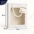 Kit 10 Sacolas Elegantes C/ Visor E Tag Dourada Transparente - Imagem 2