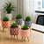 Vaso Decorativo Kit 6 Unidades Planta Artificial Geométricos - Imagem 5