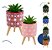 Vaso Decorativo Kit 6 Unidades Planta Artificial Geométricos - Imagem 1