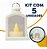 Kit 5 Lanternas Decorativas Vela Led Luz Quente 9cm Ambiente - Imagem 8