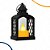 Kit 5 Lanternas Decorativas Vela Led Luz Quente 9cm Ambiente - Imagem 1