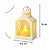 Kit 10 Lanternas Decorativas Led Vela Luz Quente 9cm Bateria - Imagem 6