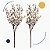 Kit 2 Flor Artificial Cerejeira Decoração P/ Festa Casa Mesa - Imagem 8