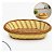 Cesto Trançado Plástico Oval P/ Pães Frutas Mesa Servir Café - Imagem 7