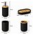Kit Banheiro 4 Peças Bambu Moderno Lavabo Completo Decoração - Imagem 3