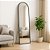 Espelho Oval 147x36cm Corpo Inteiro Moderno Chão Parede Slim - Imagem 4