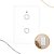 Interruptor Inteligente 2 Botões Wi-fi Alexa Google App 16a (COMPONENTE) - Imagem 1