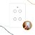 Interruptor Inteligente Wifi 4 Botões Alexa Google Touch Nfe (COMPONENTE) - Imagem 1