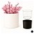 Cachepô Vaso Decorativo Plástico Redondo P/ Plantas Moderno - Imagem 6