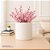 Cachepô Vaso Decorativo Plástico Redondo P/ Plantas Moderno - Imagem 4