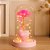 Luminária Rosa Eterna Coração Amor Luz Decorativa Romântico - Imagem 9