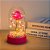 Luminária Rosa Encantada Galáxia Led Presente Criativo Decor - Imagem 12