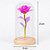 Luminária Rosa Encantada Eterna Led Presente Decorativo Luxo - Imagem 8