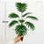 Palmeira Decorativa Artificial Folhas Grande Realista Verde (COMPONENTE) - Imagem 2