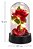 Rosa Encantada Iluminada Pétalas Caídas Luminária Decorativa - Imagem 2