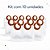 10 Sacolas Transparente Premium P/ Loja Presentes Brindes Nf - Imagem 5