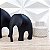 Escultura Elefante Minimalista em Resina - Imagem 5