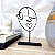 Escultura Minimalista Rosto Arte Moderna - Imagem 8